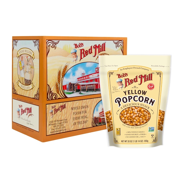 Bob's Red Mill Whole Yellow Popcorn, PK4